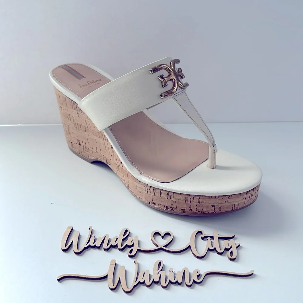 NWOB Sam Edelman Yardlie Wedge Sz 9.5 - Picture 2 of 8